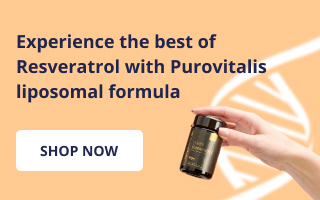 Experience the best of Resveratrol with Purovitalis liposomal formula