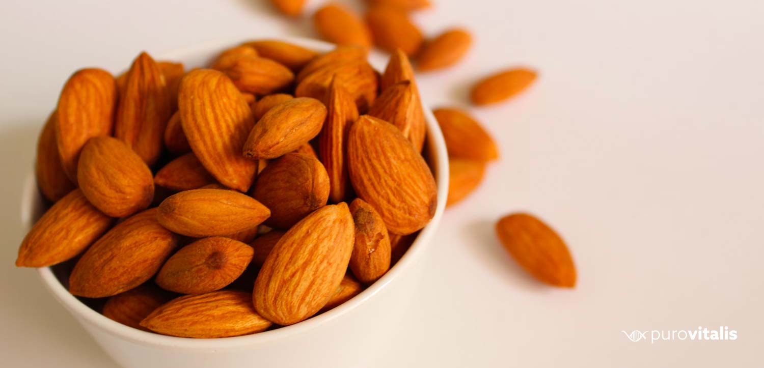 Almonds contain Vitamin E